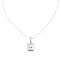 Aurevia Regal Cushion Halo Pendant