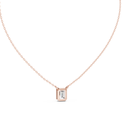 Aurevia Emerald Bezel Pendant