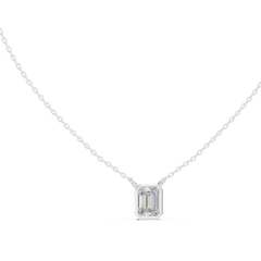 Aurevia Emerald Bezel Pendant