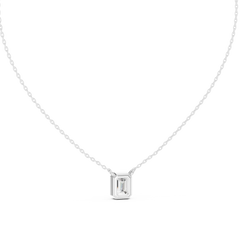 Aurevia Emerald Bezel Pendant