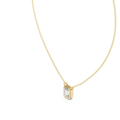 Aurevia Emerald Bezel Pendant