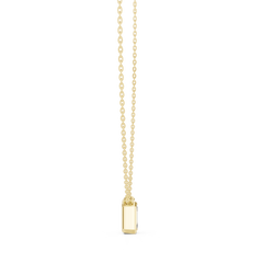 Aurevia Emerald Bezel Pendant