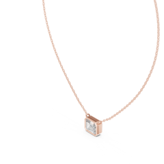 Aurevia Emerald Bezel Pendant