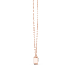 Aurevia Emerald Bezel Pendant
