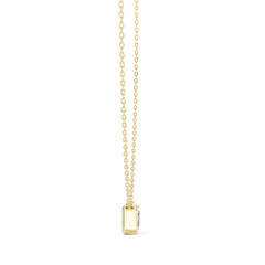 Aurevia Emerald Bezel Pendant
