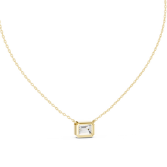 Aurevia Emerald Bezel Pendant