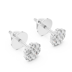 Aurevia Celeste Cluster Diamond Studs