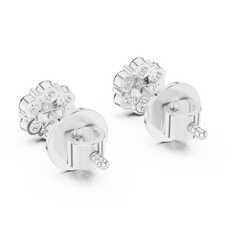 Aurevia Celeste Cluster Diamond Studs