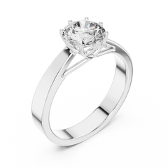 Aurevia Radiant Solitaire Ring