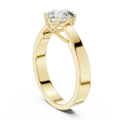 Aurevia Radiant Solitaire Ring