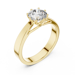 Aurevia Radiant Solitaire Ring