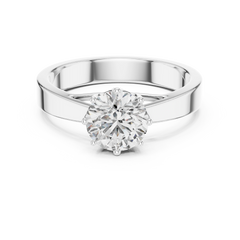 Aurevia Radiant Solitaire Ring