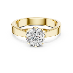 Aurevia Radiant Solitaire Ring