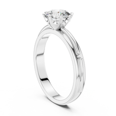 Aurevia Celestial Glow Solitaire Ring