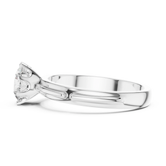 Aurevia Celestial Glow Solitaire Ring