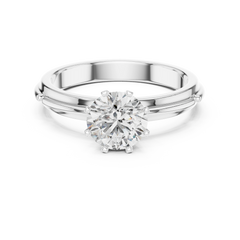 Aurevia Celestial Glow Solitaire Ring