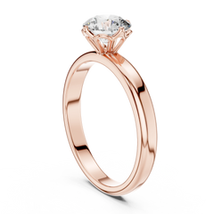 Aurevia Lumina Solitaire Ring