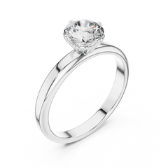 Aurevia Lumina Solitaire Ring