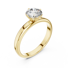 Aurevia Lumina Solitaire Ring