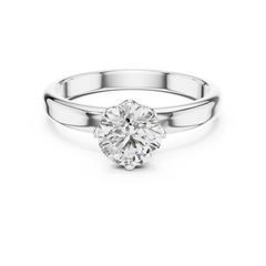 Aurevia Lumina Solitaire Ring