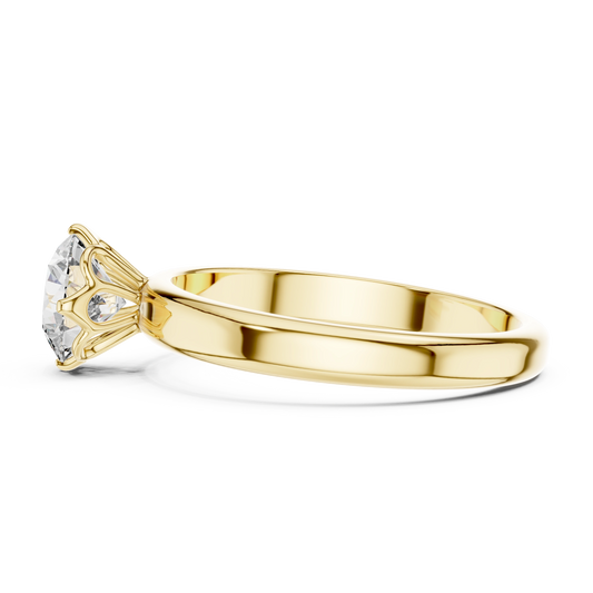 Aurevia Lumina Solitaire Ring