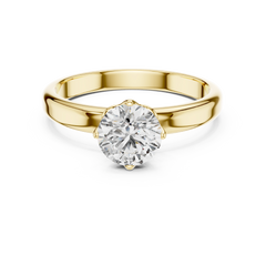 Aurevia Lumina Solitaire Ring