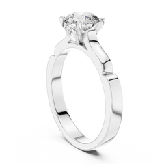 Aurevia Regal Charm Solitaire Ring