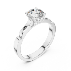 Aurevia Regal Charm Solitaire Ring