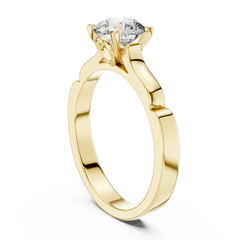 Aurevia Regal Charm Solitaire Ring