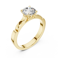 Aurevia Regal Charm Solitaire Ring