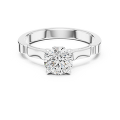 Aurevia Regal Charm Solitaire Ring