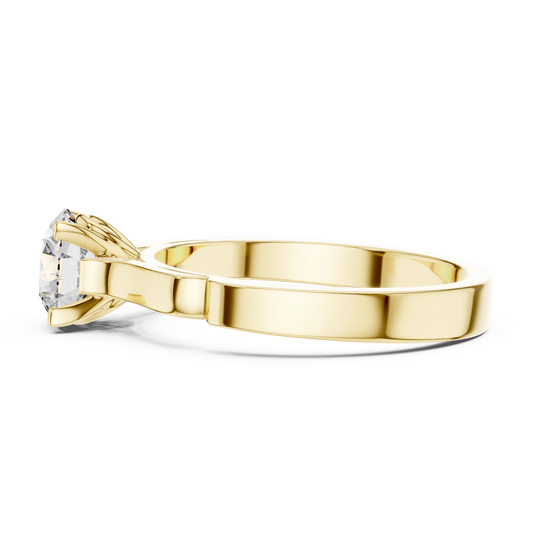 Aurevia Regal Charm Solitaire Ring