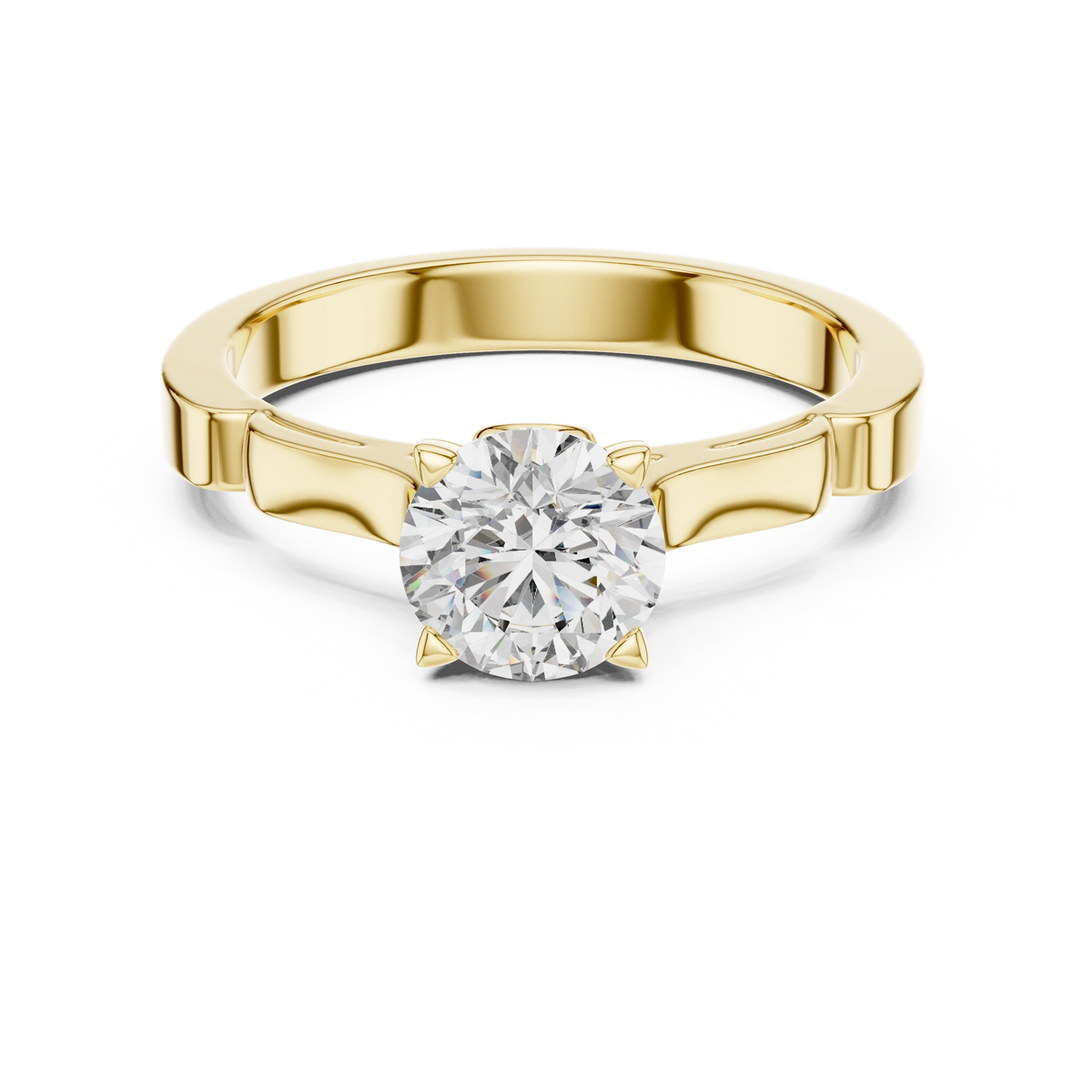 Aurevia Regal Charm Solitaire Ring