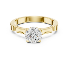 Aurevia Regal Charm Solitaire Ring