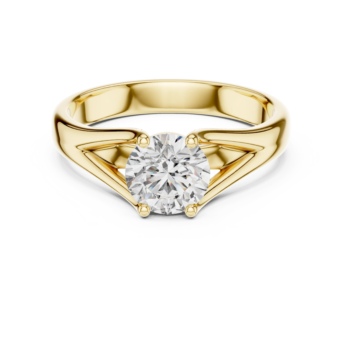 Aurevia Enchant Splendor Solitaire Ring