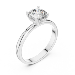 Aurevia Classic Radiant Solitaire RIng