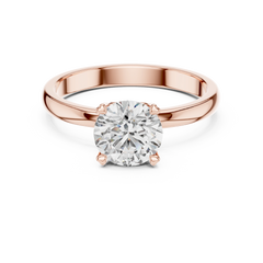 Aurevia Classic Radiant Solitaire RIng