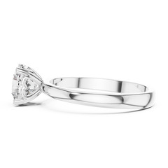 Aurevia Classic Radiant Solitaire RIng