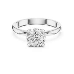 Aurevia Classic Radiant Solitaire RIng