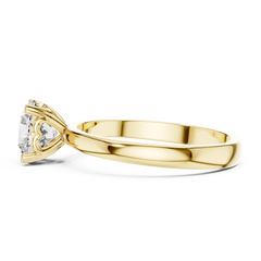 Aurevia Classic Radiant Solitaire RIng