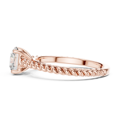 Aurevia Twine Elegance Solitaire RIng