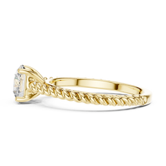 Aurevia Twine Elegance Solitaire RIng