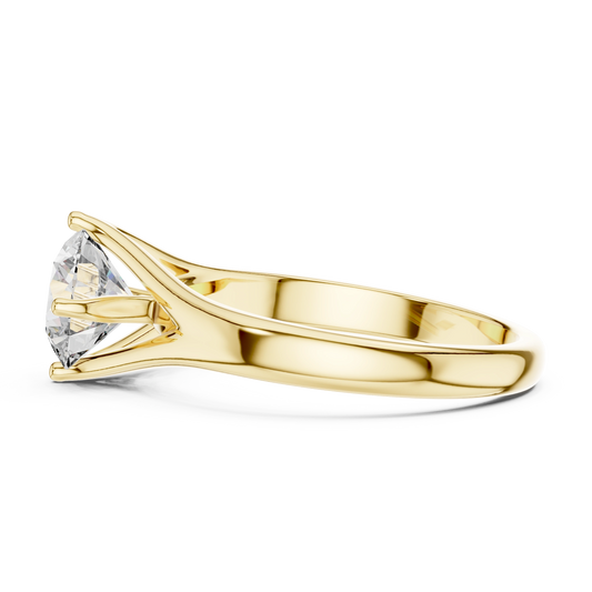 Aurevia Trilight Harrmony Solitaire Ring