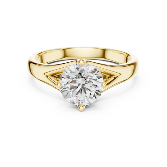 Aurevia Trilight Harrmony Solitaire Ring