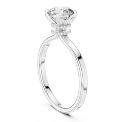 Aurevia Everglow Solitaire RIng