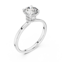 Aurevia Everglow Solitaire RIng