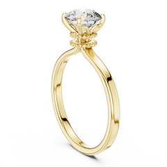 Aurevia Everglow Solitaire RIng