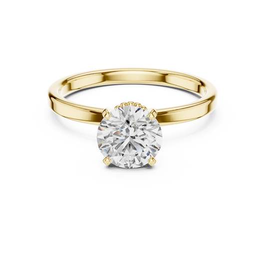 Aurevia Everglow Solitaire RIng