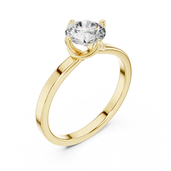 Aurevia Eternal Bloom Solitaire Ring