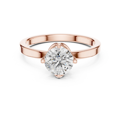 Aurevia Eternal Bloom Solitaire Ring
